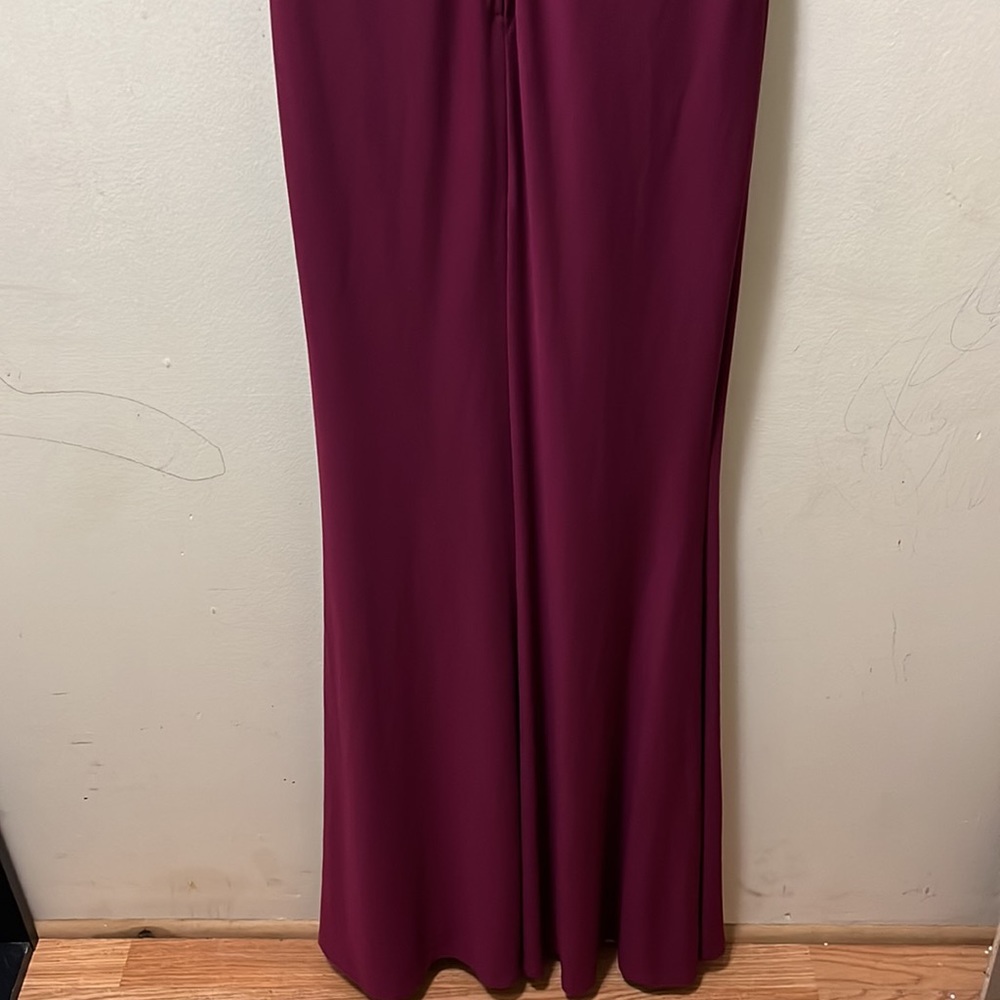 Jodi kristopher maroon dress size 5 - Picture 7 of 9